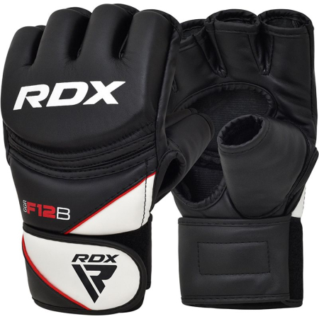 RDX F12 MMA Тренировочные перчатки (Черный, M)