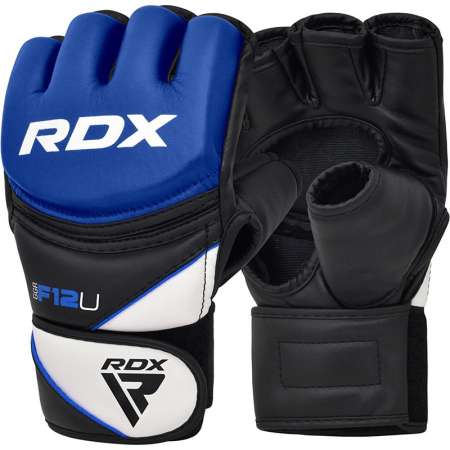 RDX F12 MMA Тренировочные перчатки (Синий, L)